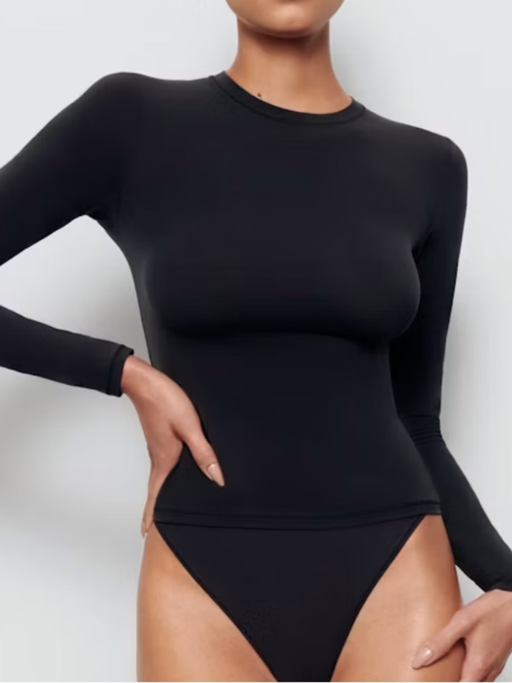 New Skims Fits Everybody long sleeve Onyx